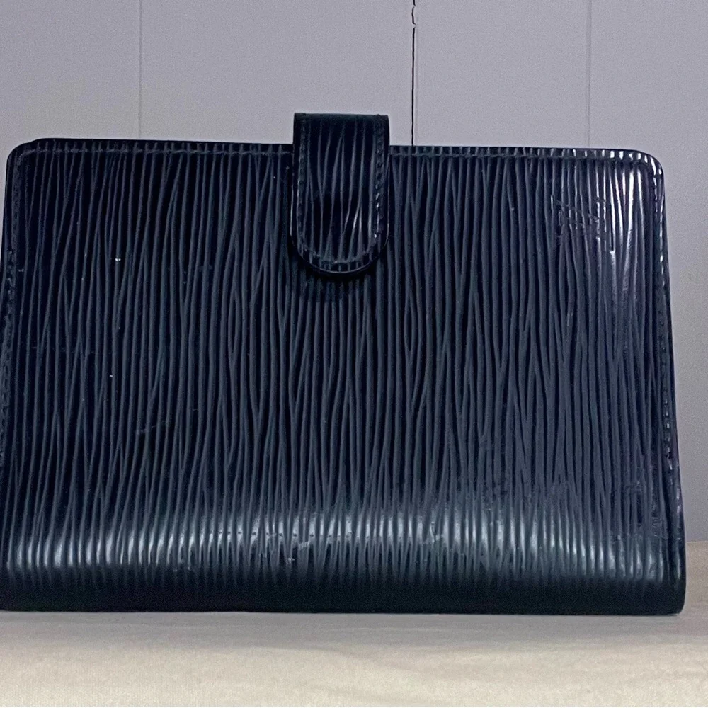 Louis Vuitton Black Leather Organizer - Picture 1 of 8